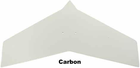 Large FAI  Style Horizontal Fin - Light weight 1 each