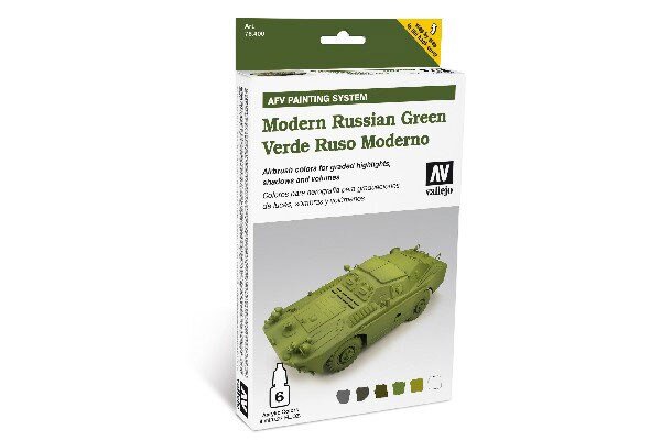 VALLEJO 78408 Modern Russian Green 6x8ml