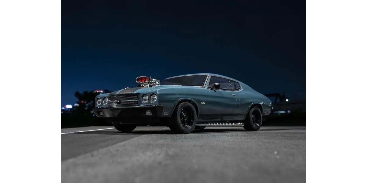 Kyosho 34494T1B Kyosho Fazer MK2 VE (L) Chevy Chevelle '70 SuperCharged 1:10 Readyset - 7