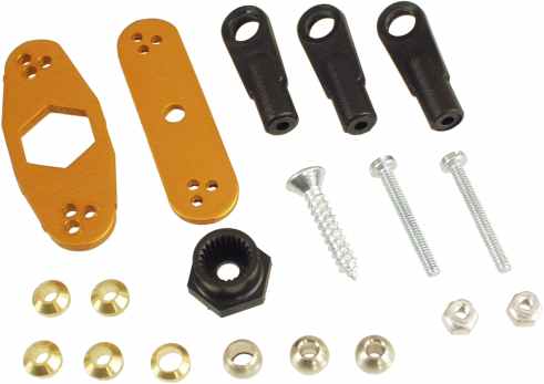 Adjustable Roll  Servo Control Arm - Futaba 1 kit