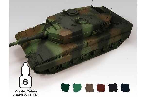VALLEJO 78413 NATO Camouflage-AFV Set 6 Color 8 ml.