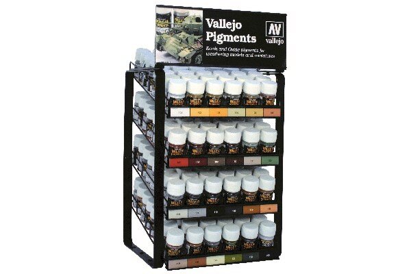 VALLEJO EX130/ADD Tillægs modul til pigments 30ml (ekstra 6farver)