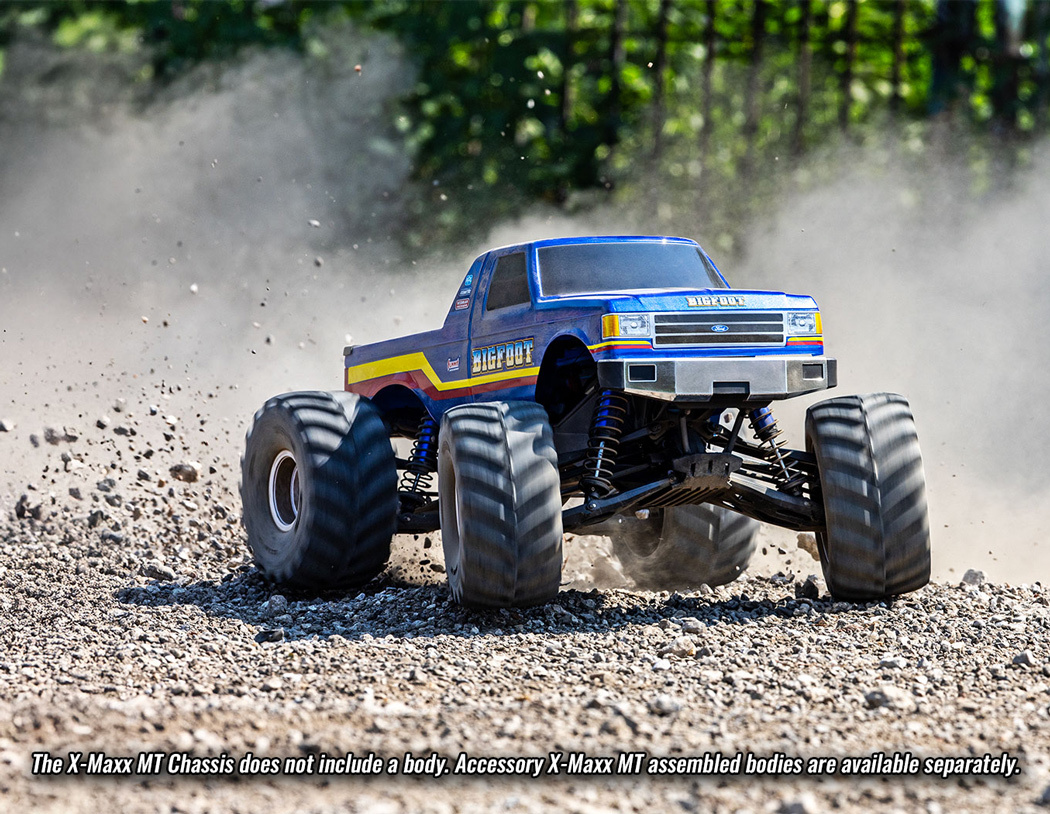 Traxxas X-Maxx MT 8S 4WD Brushless TQi TSM (without body) - 9