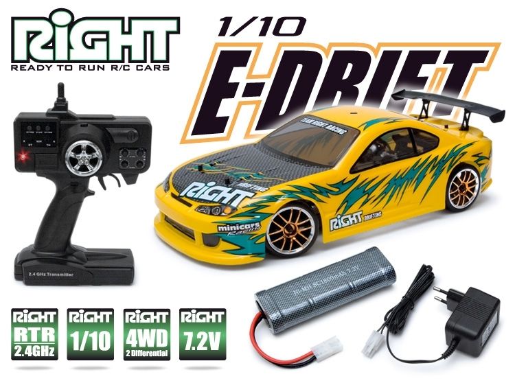 1/10 E-Drift EP 4WD 2.4G - 6