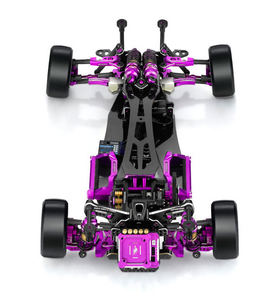 Hobbywing 30401136 Motor XeRun D10 10.5T Purple Drift BL Sensored - 5