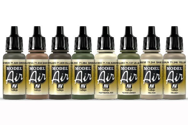 VALLEJO 71620 Cold War & Modern Russian Desert Patterns 8x17ml