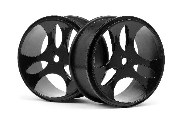 Maverick RC MV27086 Black Wheels 2 Pcs (Vader XB) - 2