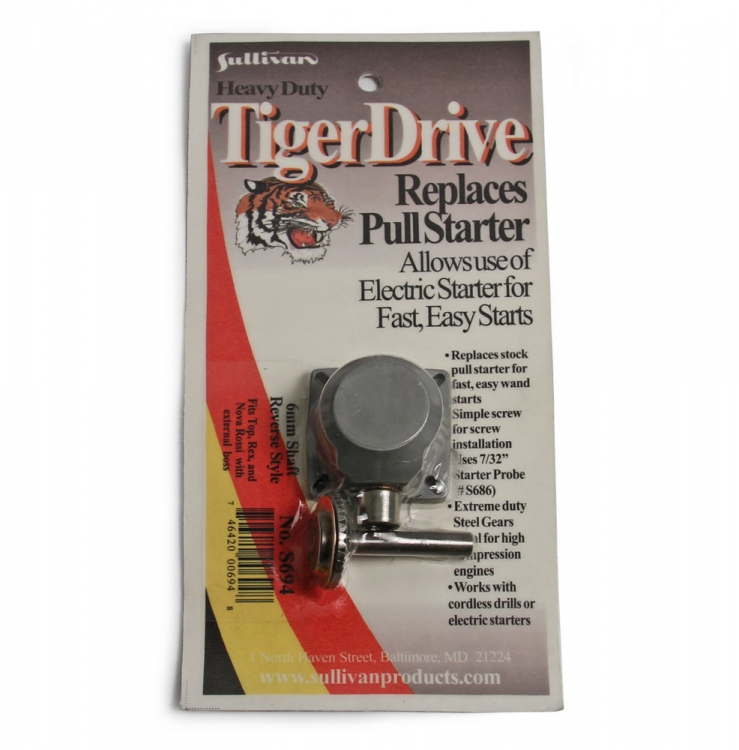 Sullivan 694 TigerDrive 6mm axel lång90gr