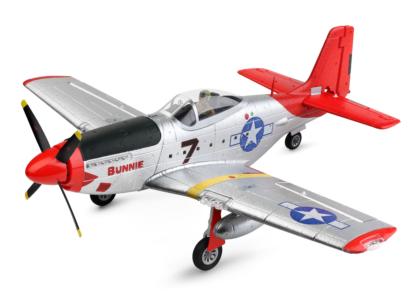 WLToys A280 WL A280 P51 Mustang Warbird 560mm RTF - 8