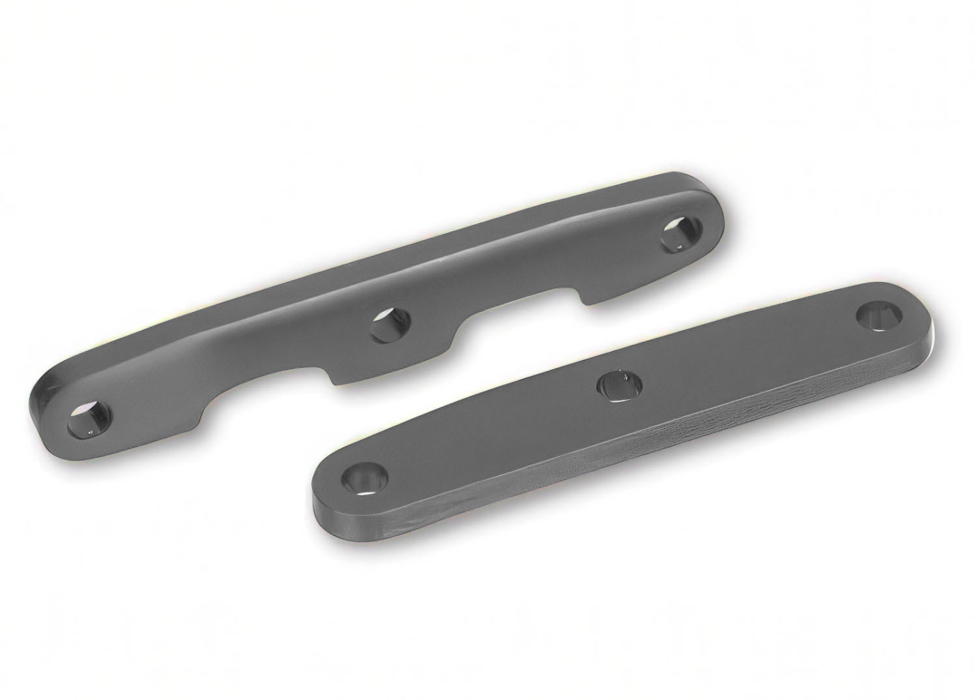 Traxxas 6823-GRAY Bulkhead Tie-Bar Gray F+R (2)