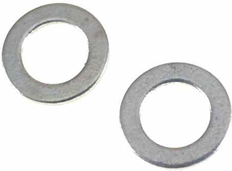Steel Washers  2 each