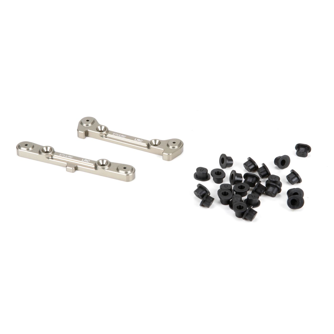 TLR TLR244028 LRC Adj Rear Hinge Pin Brace Set: 8IGHT 4.0