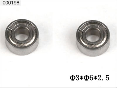 Esky Kullager 3x6x2,5 EK10213