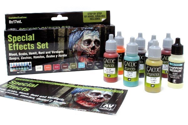 VALLEJO 72213 Special Effects, Special Set-17 ml.
