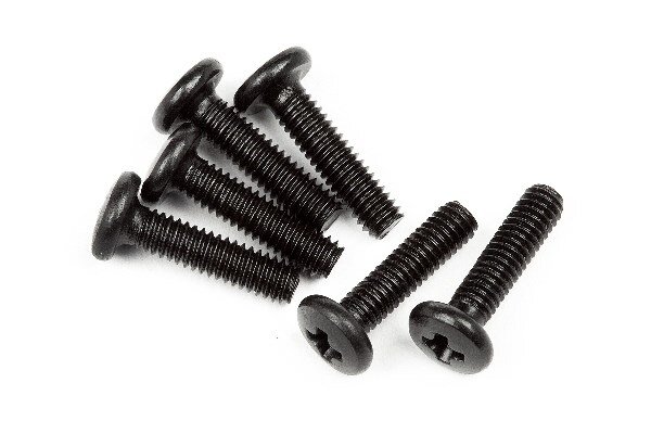 Maverick RC MV28034 Button Head Screw M2.5 x 10mm 6Pcs - 2