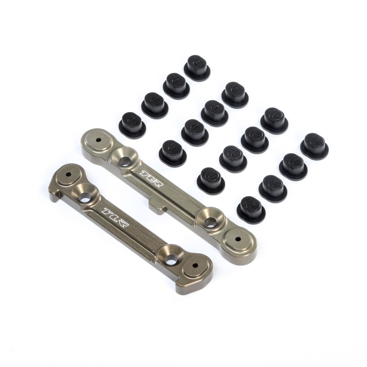 TLR TLR244050 Adjustable Rear Hinge Pin Brace w/Inserts: 8X
