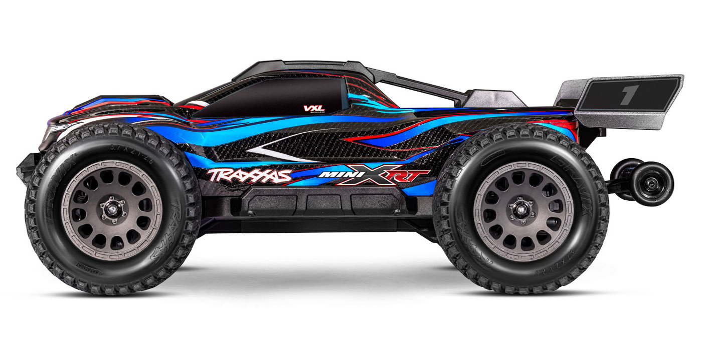 Traxxas Mini XRT RTR TQi VXL-3s Blå - USB-C Laddare / 2s LiPo - 20