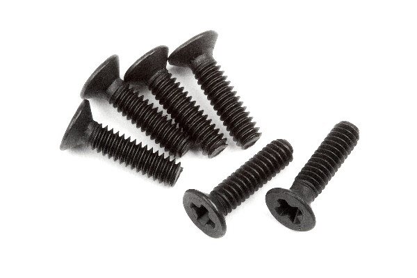 Maverick RC MV28039 Flat Head Screw M2 x 8mm 6Pcs - 2