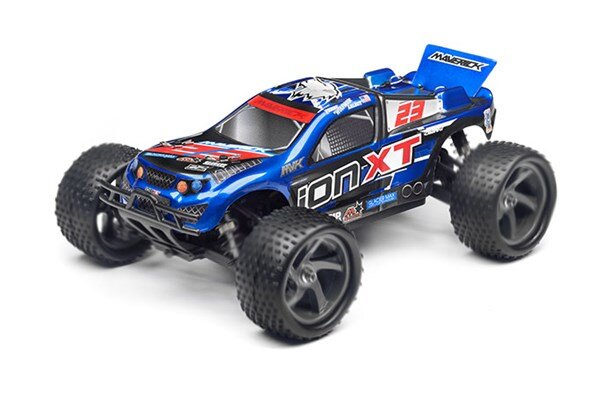 Maverick RC MV28065 TRUGGY PAINTED BODY BLUE WITH DECALS (ION XT) - 2