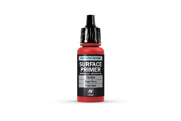 VALLEJO 70624 Pure Red, Primer-17 ml.