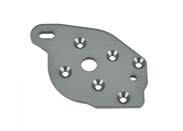 Traxxas 10259-GRAY Motorplatta Alu Grå Maxx, Maxx Slash