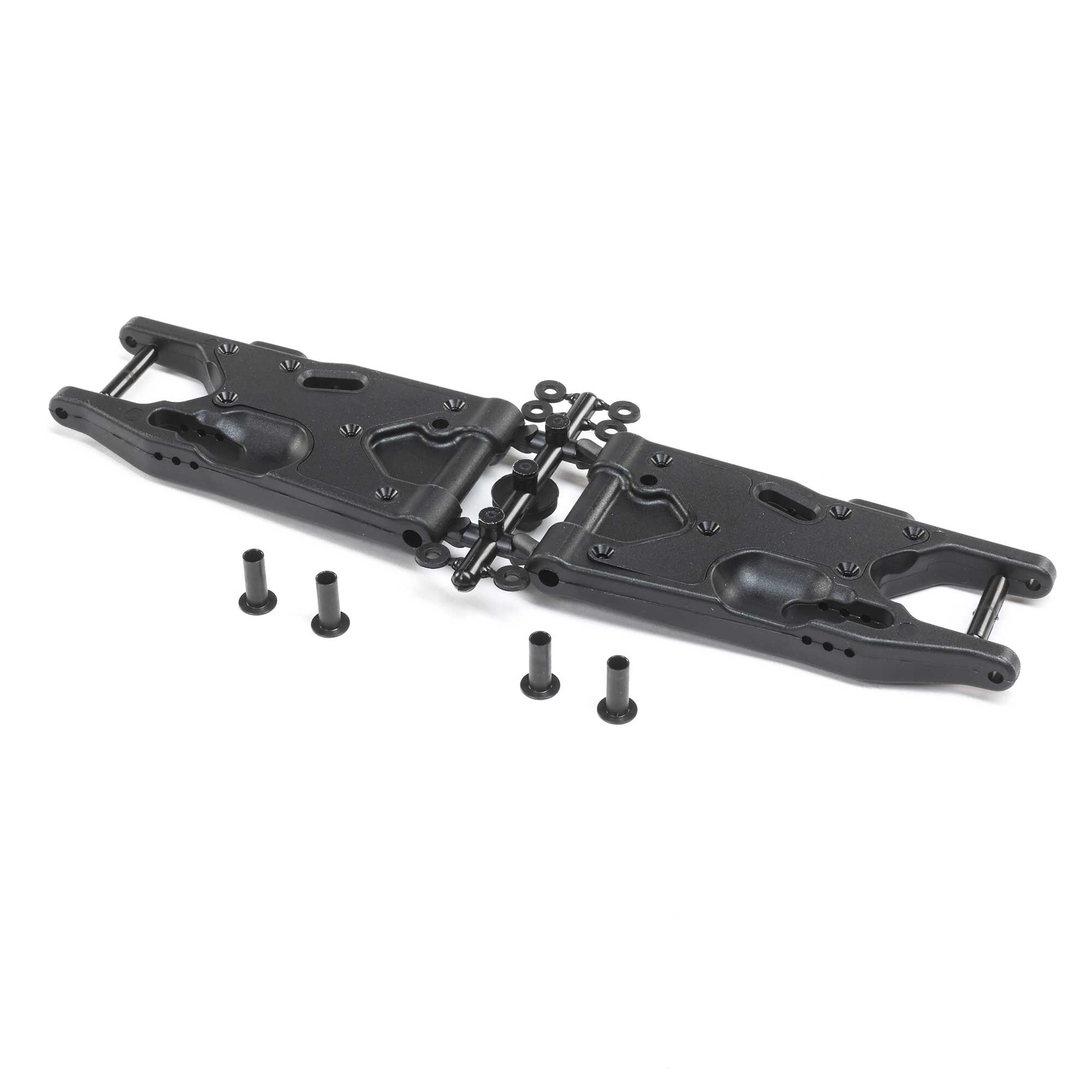 TLR Rear Arm Set w/Inserts: 8X, 8XE 2.0