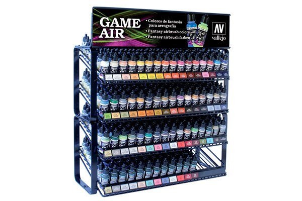 VALLEJO EX706FULL Game Air, complete range 64 Colors metal rack
