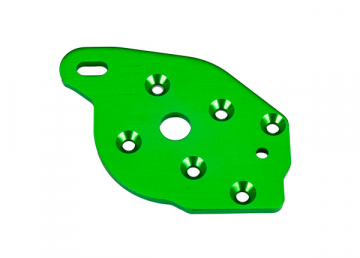 Traxxas 10259-GRN Motorplatta Alu Grön Maxx, Maxx Slash