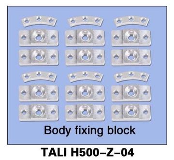 Walkera 226458600 Kroppfästen TALI H500-Z-04*