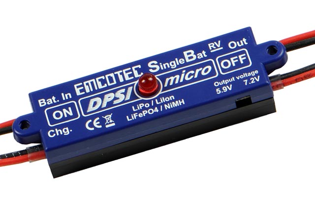 DPSI Micro SingleBat 5.9V/7.2V JR magnetic switch