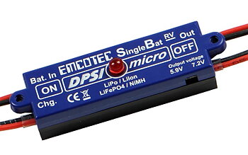 DPSI Micro SingleBat 5.9V/7.2V MPX magnetic switch