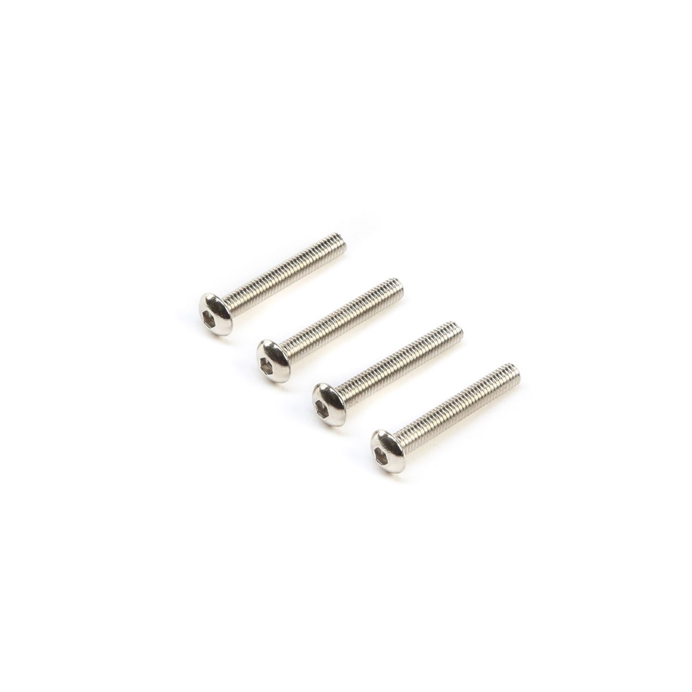TLR TLR245006 Left Hand Button Head Screws, M3x20mm (4)
