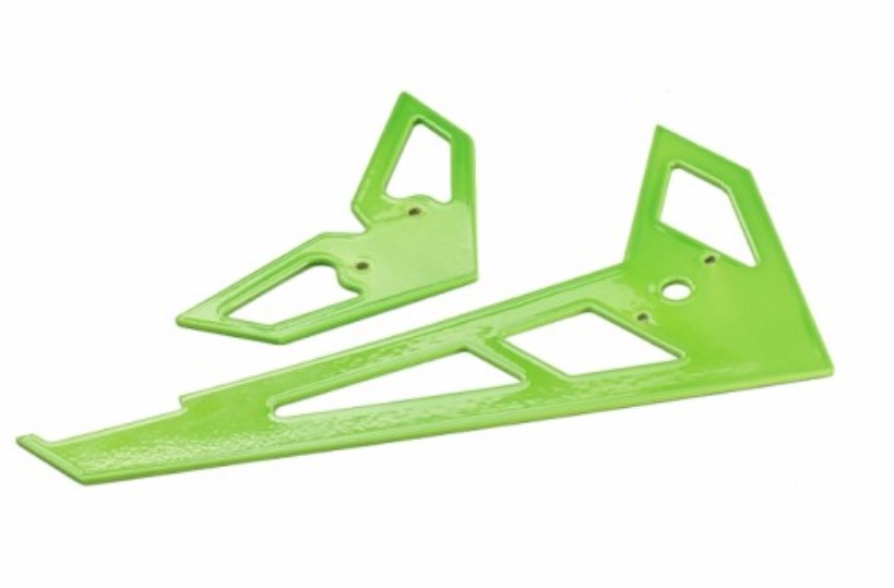 X3 GF Fin and Tail (Bright Green)