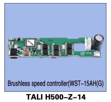 Walkera 226460800 Fartreglage WST-15AH(G) TALI 500-Z-14*