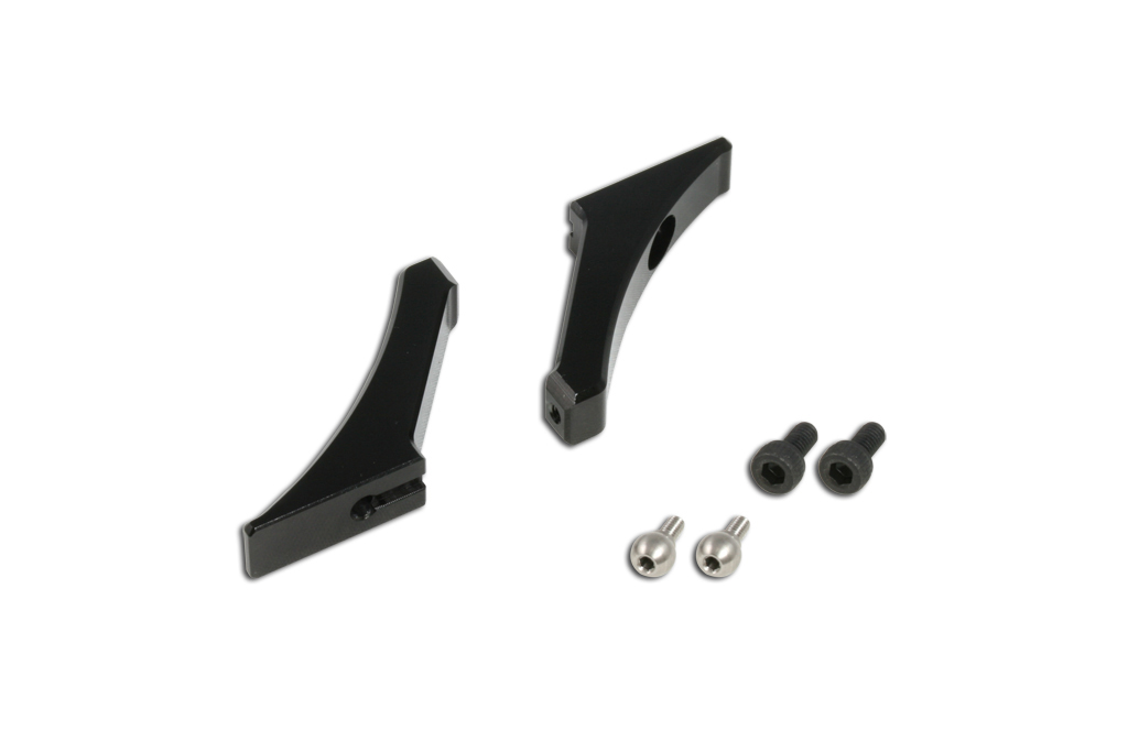 NX4 CNC Main Grip Levers (Black anodized)