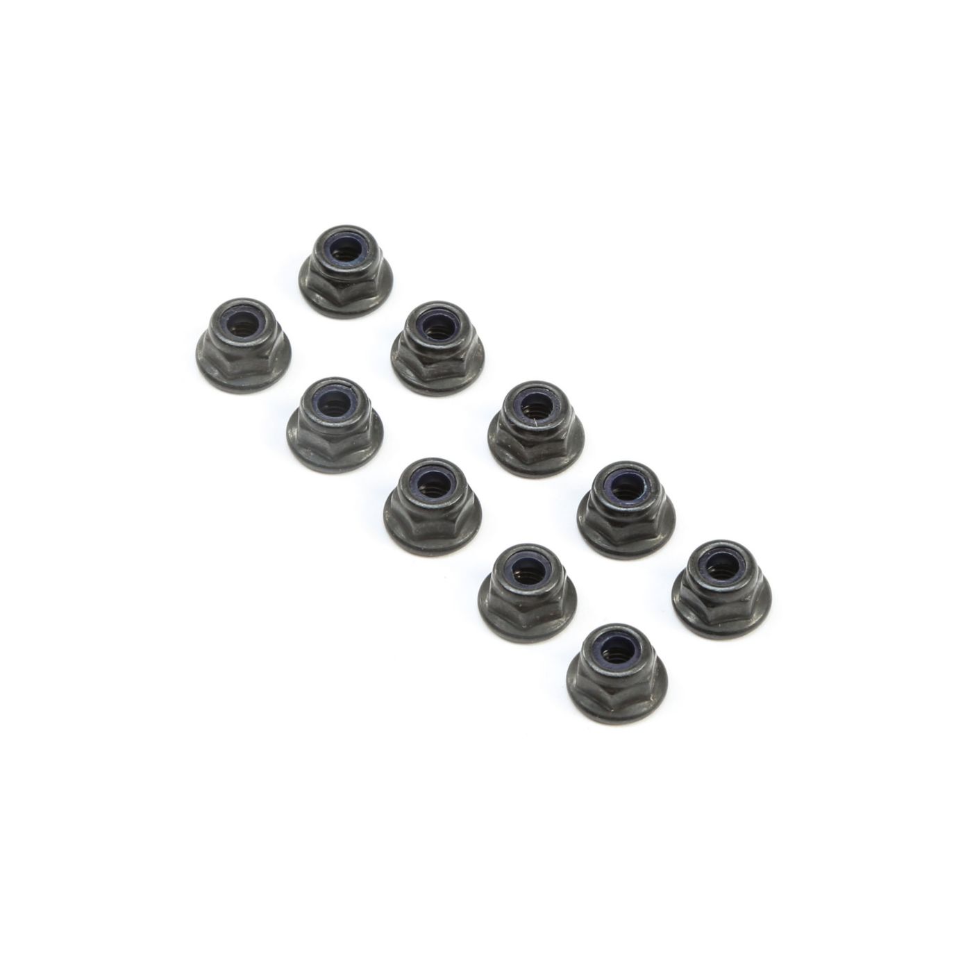 TLR TLR245017 M4 Flanged Lock Nuts (10)