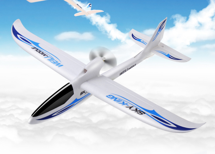 WLToys F959S-BLUE WL F959S Glider 750mm RTF Blue - 2