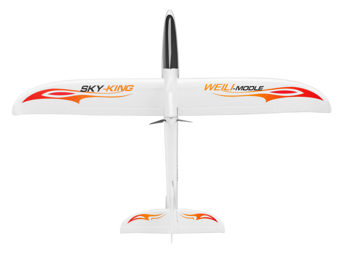 WLToys F959S-RED WL F959S Segelflyg 750mm RTF Röd - 4