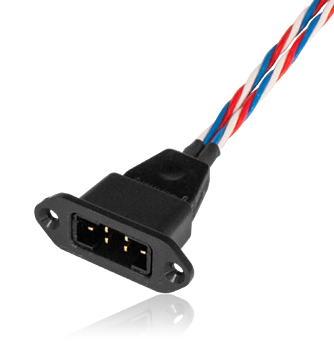 Mounting frame MPX male connector