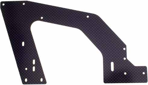Graphite Lower  Main Frame Plate 1 each