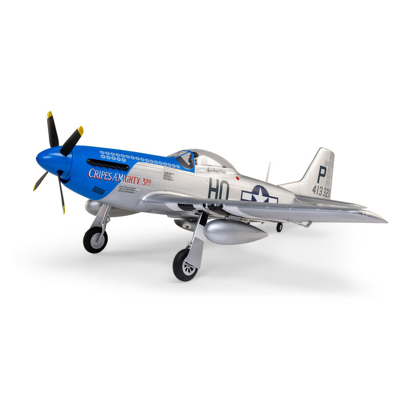 E-Flite P-51D Mustang 1.2m BNF Basic AS3X and SAFE - 4