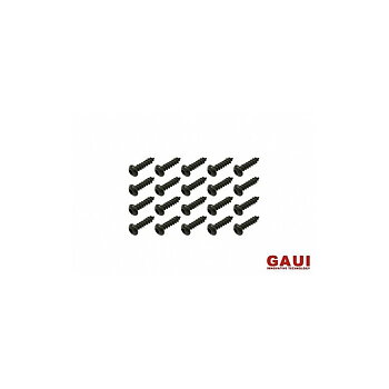 Socket Head Button Self Taping Screws – Black (2×8)x20pcs