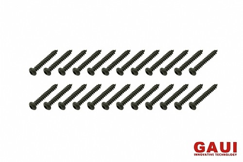 Socket Head Button Self Taping Screws – Black (2×14)x20pcs