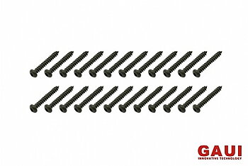 Socket Head Button Self Taping Screws – Black (2×14)x20pcs