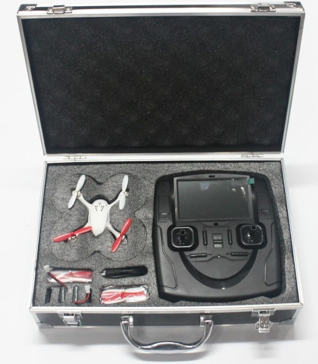 Aluminum case for Hubsan X4 FPV quadcopter