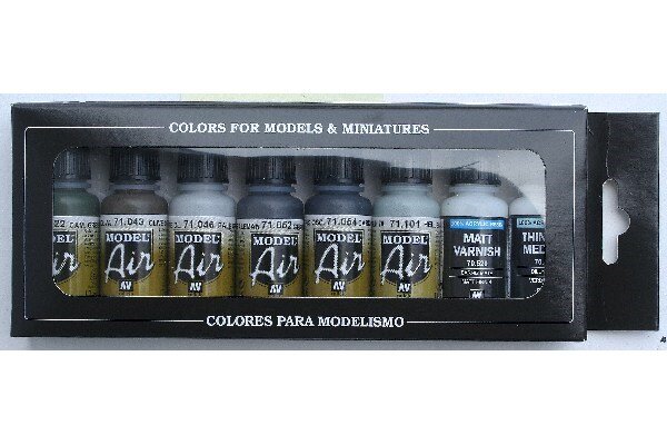 VALLEJO 71166 Model Air Luftwaffe Colors 1941 to end-war, 17 ml.