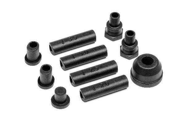 Maverick RC MV29037 SUSPENSION PIN MOUNT /REAR HUB INSERTS & SHOCK Mts