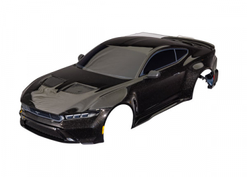 Traxxas 10511-BLK Body Ford Mustang Clipless Complete Black