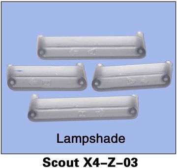 Walkera 226467700 Lampglas Scout X4-Z-03