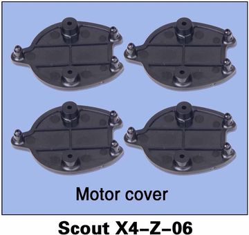 Walkera 226468300 Motorkåpa Scout X4-Z-06